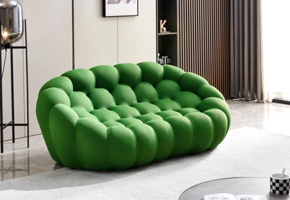 bubble 2 curved sofa